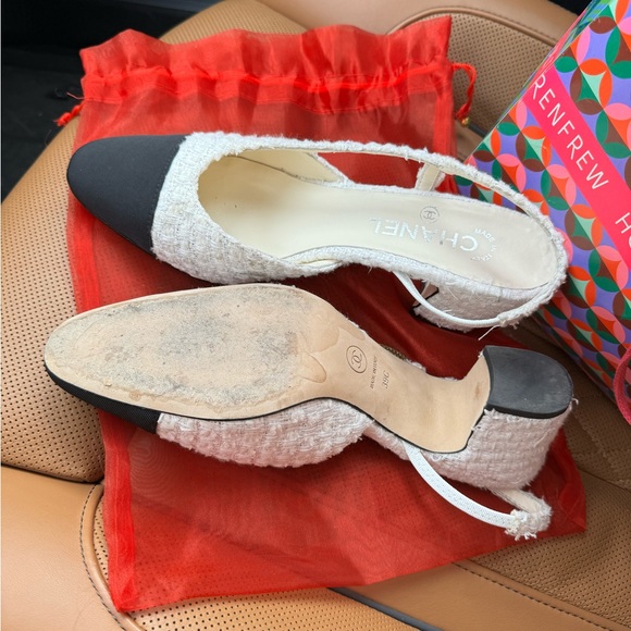Chanel Slingback shoes （SOLD） - Picture 6 of 9
